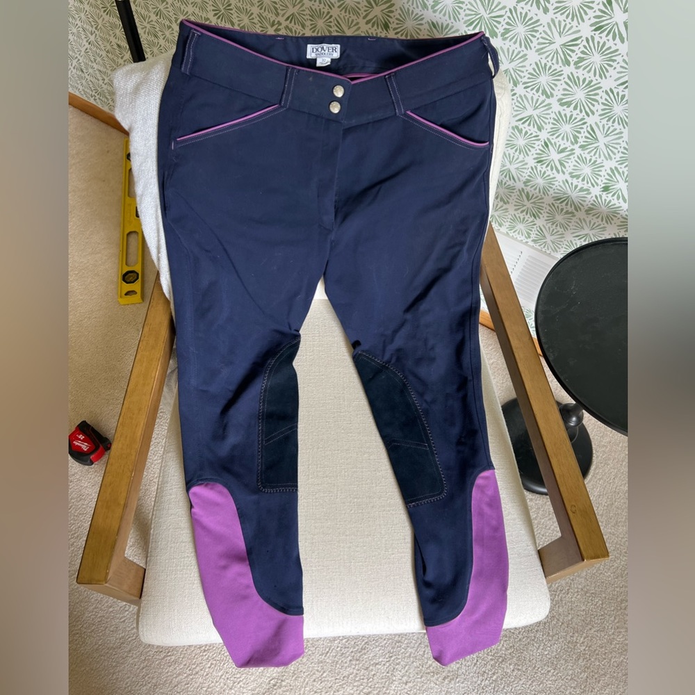Dover Saddlery Knee Patch Riding Breeches sz 32